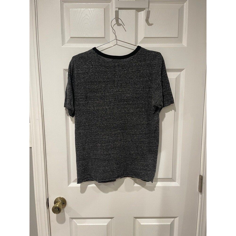 2017 Saint Laurent ‘Martini Cat’ Speckled Grey Graphic T-Shirt - Picture 4 of 4